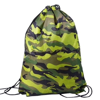Piccole borse di cordone di nylon del poliestere 210D 0.4cm CMYK