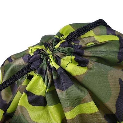 Piccole borse di cordone di nylon del poliestere 210D 0.4cm CMYK