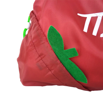 sacchetto della spesa piegante di nylon di colore 50cm dell'OEM 210D 1 di 35x55cm