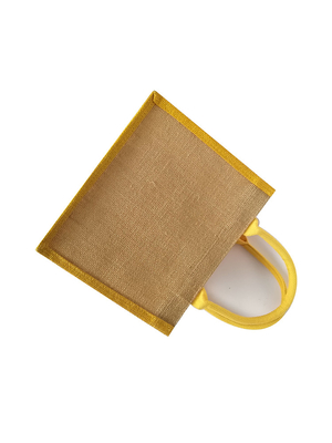Riutilizzabile nessun sacchetto della spesa della iuta 380gsm della stampa 30x12x30cm