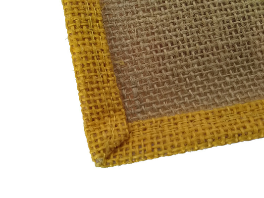 Riutilizzabile nessun sacchetto della spesa della iuta 380gsm della stampa 30x12x30cm
