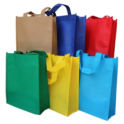 Borsa non tessuta biodegradabile di 80gsm 30x26x10cm 5000pcs pp