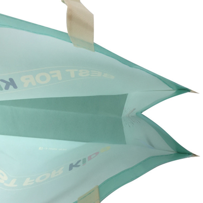 Borse non tessute 120gsm del ODM 39x11x30cm di CMYK per l'imballaggio del riso