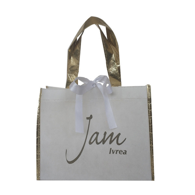 Borsa non tessuta amichevole riciclata del totalizzatore CMYK EXW pp di 200pcs Eco