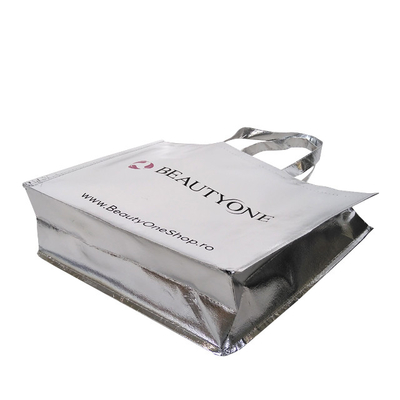 45x35x12cm hanno laminato la borsa non tessuta di compera di 50cm RPET Eco