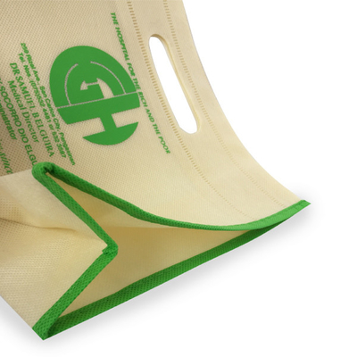 Borsa non tessuta della saldatura a caldo 70gsm pp di stampa 25x9x21cm di CMYK