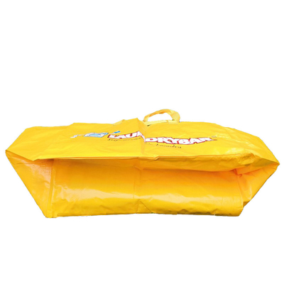borsa tessuta pp laminata 80x37x20cm di 100gsm CMYK 2.5x60cm