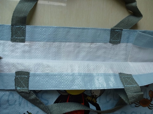 Bopp stampato 15x38cm 120gsm ha laminato la borsa tessuta pp