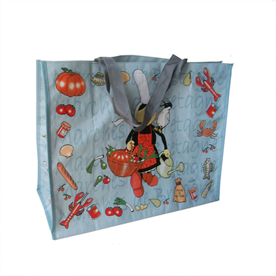 Bopp stampato 15x38cm 120gsm ha laminato la borsa tessuta pp