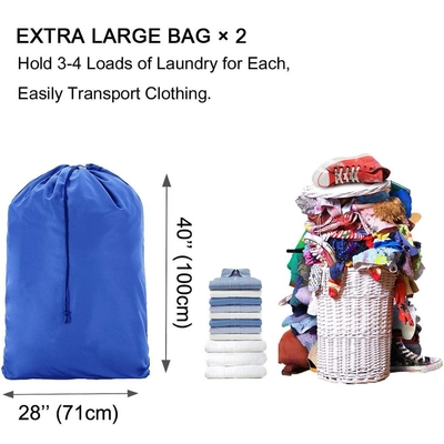 borsa del paniere della lavanderia 420D di viaggio 22x28cm dell'hotel del poliestere 85g
