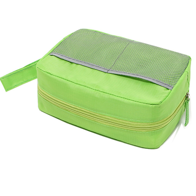 OEM 210D non tessuto Mesh Hamper Bag del poliestere 25x12x18cm