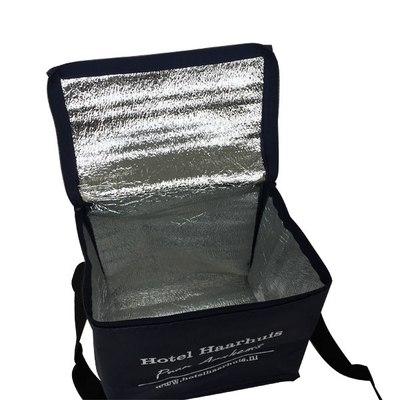 L'OEM non tessuto 80gsm di 20x15x18cm CMKY ha isolato la borsa più fresca