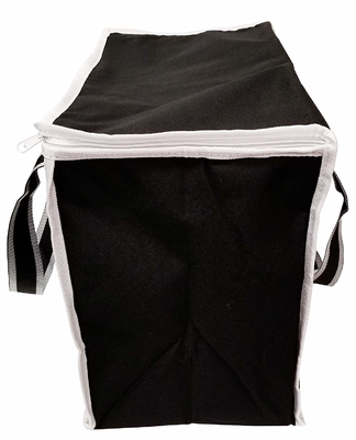 scatola di pranzo isolata resistente di 25x15x20cm RPET CMKY 160gsm