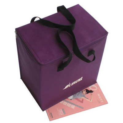 Il vino non tessuto 20x15x20cm 80gsm 2mm EPE ha isolato la borsa più fresca