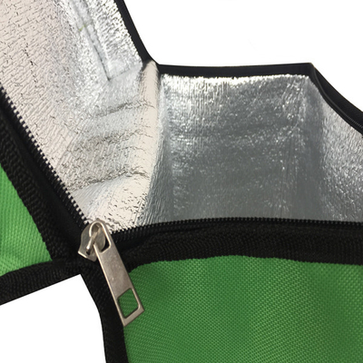 il poliestere 600D pranza borse più fresche amichevoli del PVC 24x15x28cm Eco