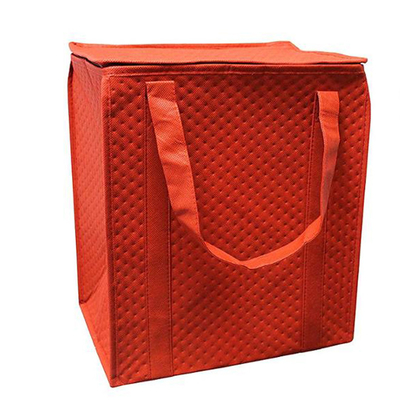 36 latta 1000pcs 35x20x35cm borsa di nylon del pranzo della borsa del dispositivo di raffreddamento 5 80gsm