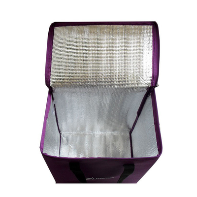 Il vino non tessuto 20x15x20cm 80gsm 2mm EPE ha isolato la borsa più fresca