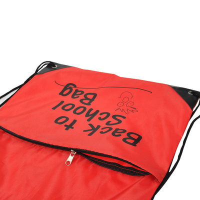 Il viaggio 1.2cm 30x40cm 210D ha personalizzato la borsa di cordone dei bambini