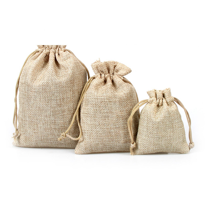 Piccola borsa di cordone del cammuffamento del cotone 15x20cm 50pcs 60cm