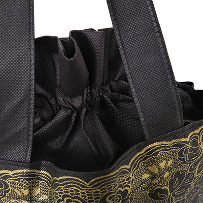 Borsa di cordone del cammuffamento 160gsm di BSCI CMYK 25x30x13cm