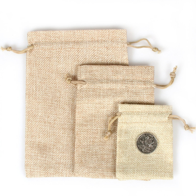 Piccola borsa di cordone del cammuffamento del cotone 15x20cm 50pcs 60cm