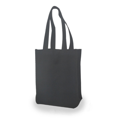 Borsa nera del vino della bottiglia del PE 18x9x27cm CMYK 2 della tela