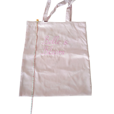 Il cotone di bianco 50x2.5cm BSCI PRET 4OZ ricicla la borsa