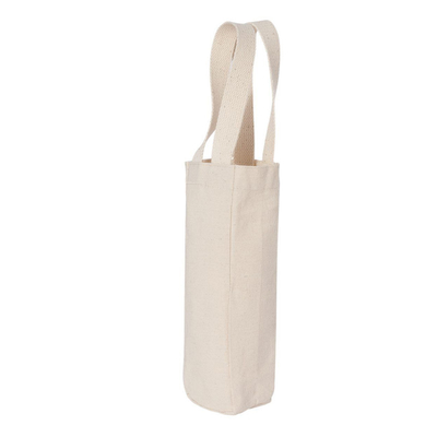 1 cotone dell'OEM 8 OZ 60x2.5cm della bottiglia di vino ricicla la borsa