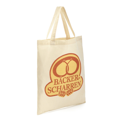 Il cotone dello spazio in bianco 33x40cm del ODM 6oz del supermercato ricicla la borsa