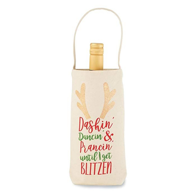 1 cotone dell'OEM 8 OZ 60x2.5cm della bottiglia di vino ricicla la borsa