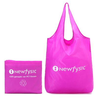 Il grande nylon di pubblicità 210D 12x10cm piega Tote Bag