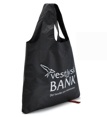 1 poliestere 40cmx60cm 190T di stampa a colori che piegano Tote Bag
