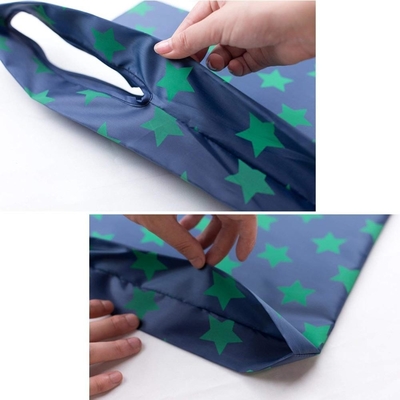 Sacchetto della spesa piegante di nylon 190T di picnic 40cmx50cm 30cm