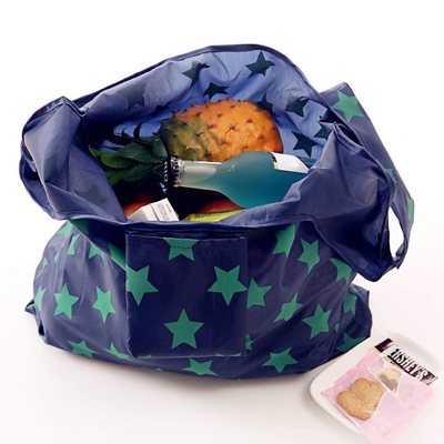 Sacchetto della spesa piegante di nylon 190T di picnic 40cmx50cm 30cm