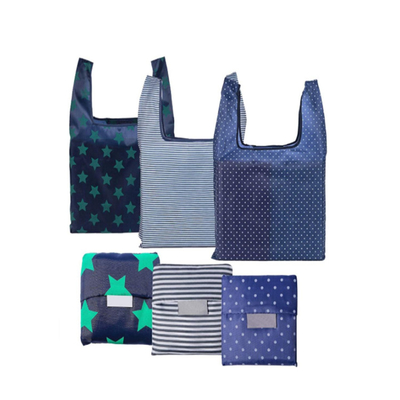 Sacchetto della spesa piegante di nylon 190T di picnic 40cmx50cm 30cm