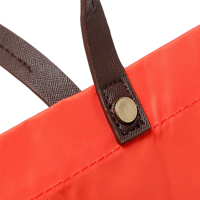 Cliente non tessuto 35x15x35cm 210D Tote Bag pieghevole