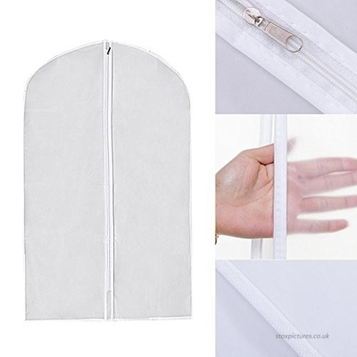 Borsa non tessuta pieghevole di stoccaggio del vestito di 80gsm 60x100cm