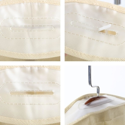 Il nero di affari ha imbottito la copertura non tessuta del vestito di 80gsm 60x100cm