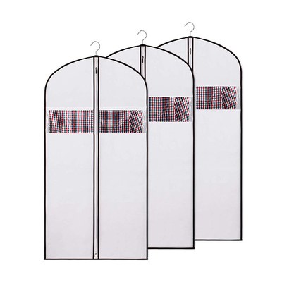 Gli uomini Zippered non il supporto del vestito del tessuto CMYK 9gsm 60x90cm