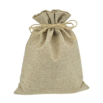 Sacchetto della spesa della iuta della corda del cordone 20cm 50cm