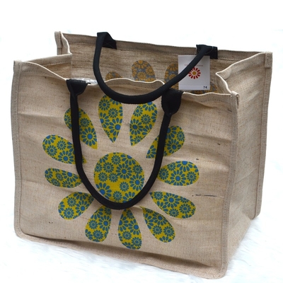 Sacchetti della spesa di tela di compera della tela di iuta di 30x40cm 50cm
