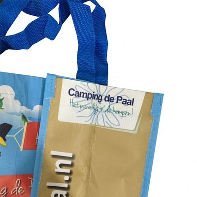 4 borsa di stampa a colori 2.5x60cm 30x10x40cm 120gsm RPET