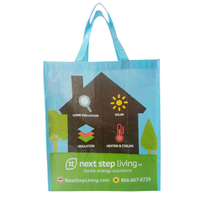 Borsa non tessuta impermeabile di pubblicità 30x10x40cm 70gsm RPET