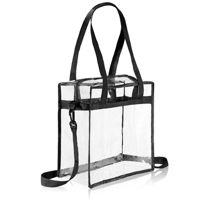 Borsa della matita del PVC del supermercato 0.2mm Tote Beautiful 35x14x38mm