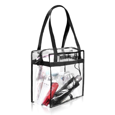 Borsa della matita del PVC del supermercato 0.2mm Tote Beautiful 35x14x38mm