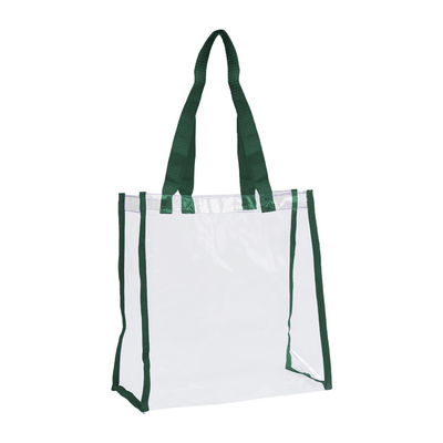 Borsa di plastica colorata della matita del PVC del totalizzatore 30x10x37cm CMYK della maniglia