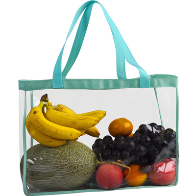 Borsa della matita del PVC di spessore dell'OEM 22x7x15cm 0.2mm 40X2.5cm