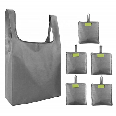 Borse di drogheria riutilizzabili pieghevoli di RPET 30cm 36x38cm PEVA