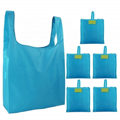 Borse di drogheria riutilizzabili pieghevoli di RPET 30cm 36x38cm PEVA