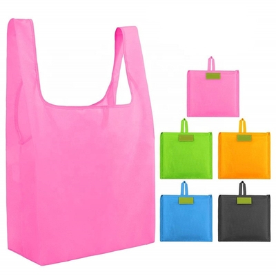 Borse di drogheria riutilizzabili pieghevoli di RPET 30cm 36x38cm PEVA